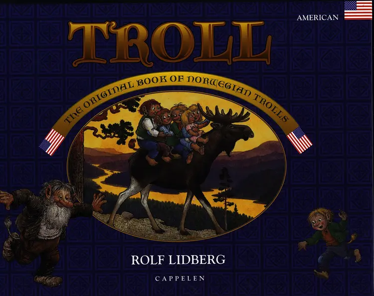 Omslag Troll (Lidberg) (amerikansk) av Rolf Lidberg og Jan Lööf (Innbundet)