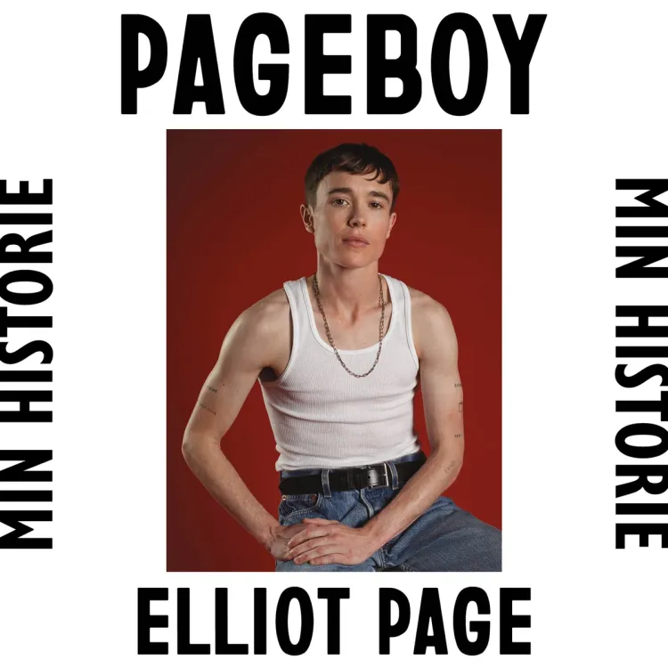 Omslag Pageboy av Elliot Page (Lydbok)