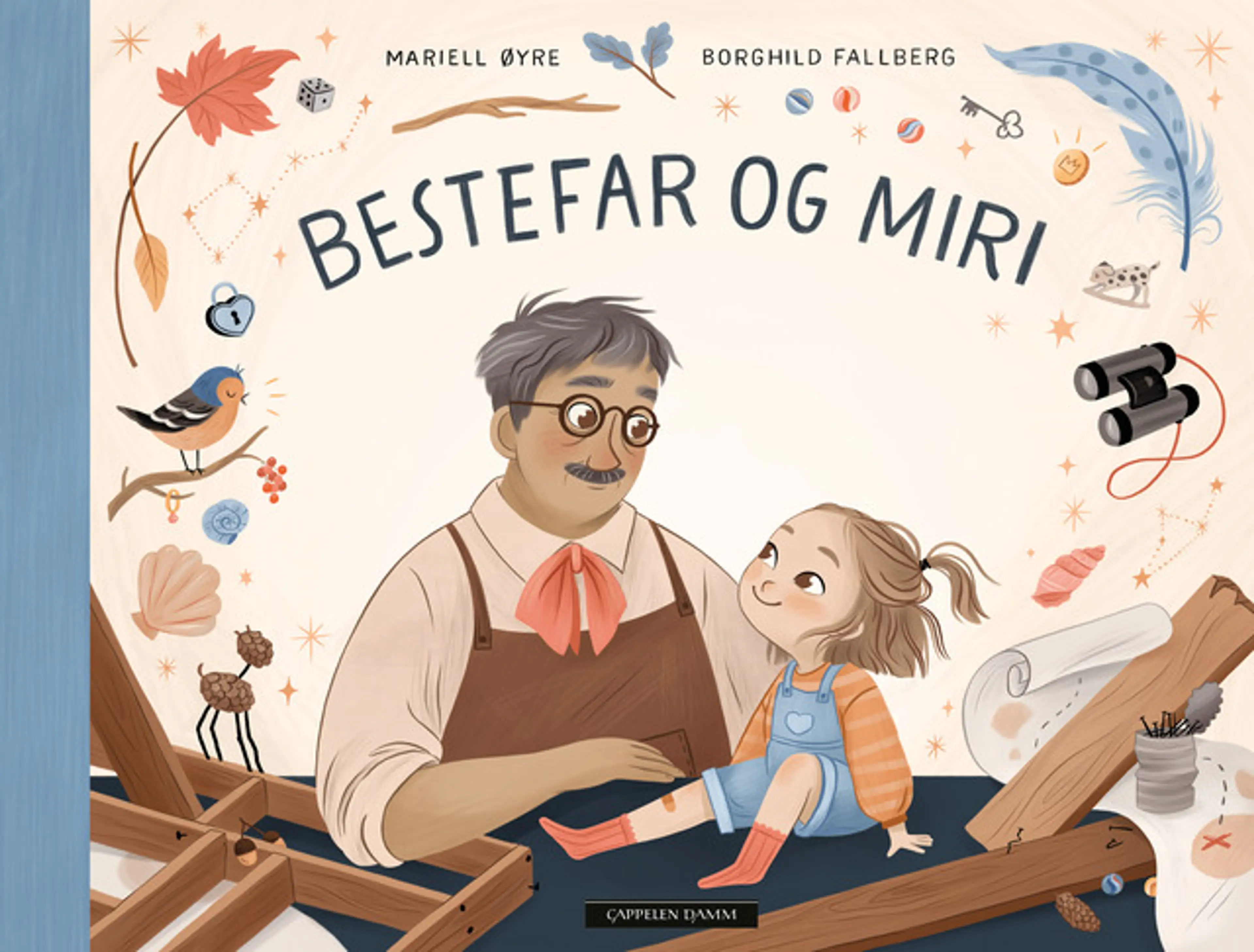 Omslag Bestefar og Miri av Mariell Øyre og Borghild Fallberg (Ebok)