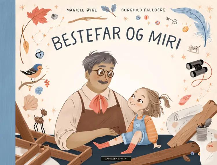 Omslag Bestefar og Miri av Mariell Øyre og Borghild Fallberg (Ebok)