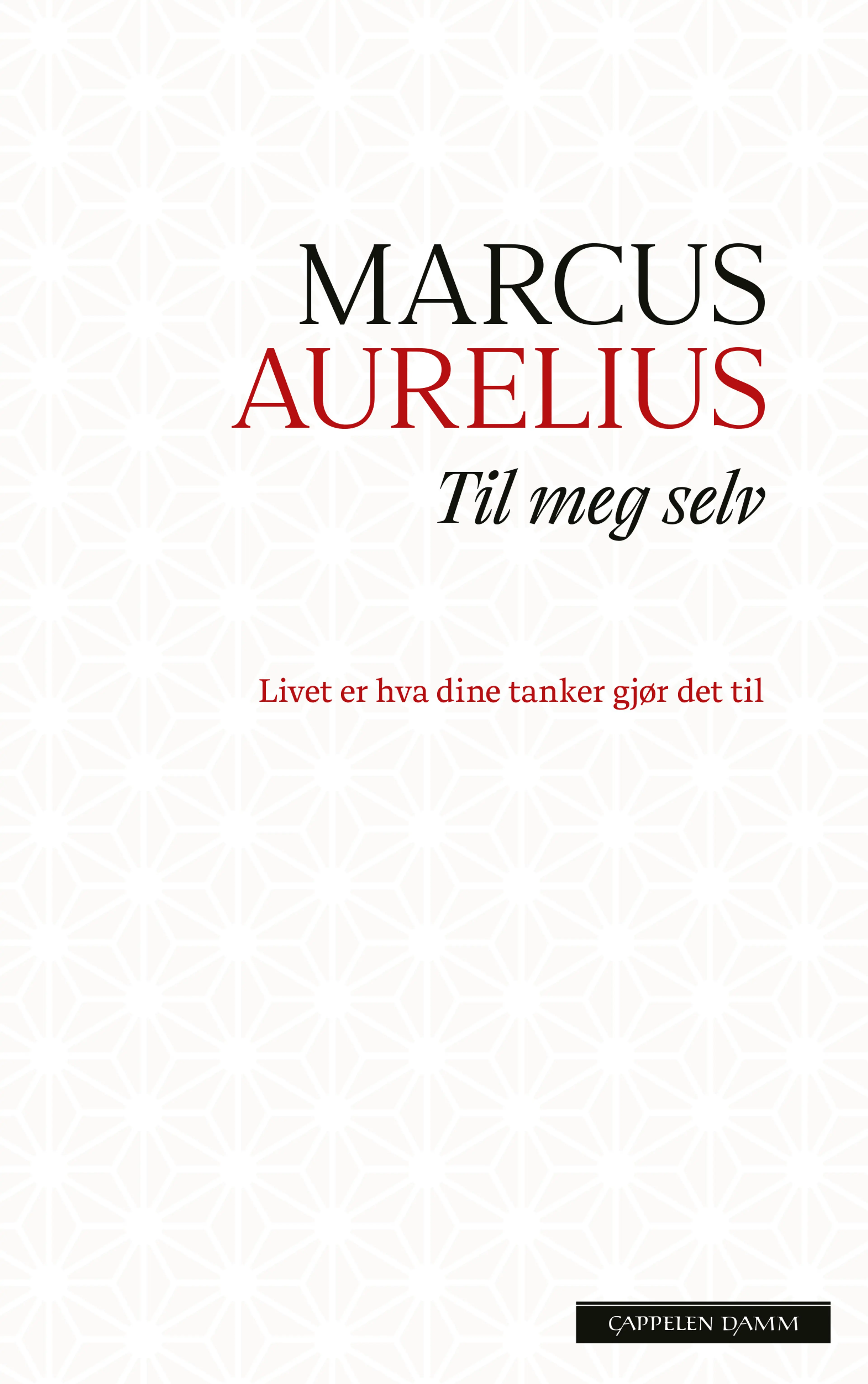 Omslag Til meg selv av Marcus Aurelius (Innbundet)