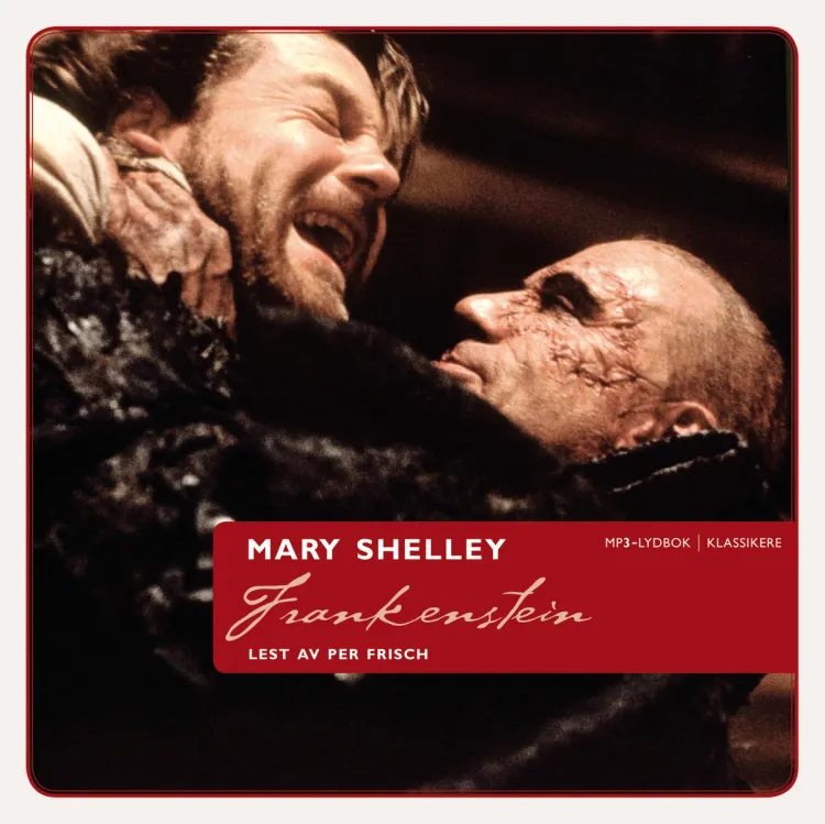 Omslag Frankenstein av Mary Shelley (CD)