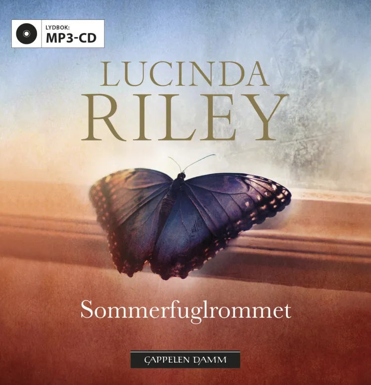 Omslag Sommerfuglrommet av Lucinda Riley (CD)