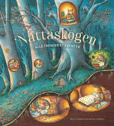 Omslag Nattaskogen av Helen Docherty (Innbundet)