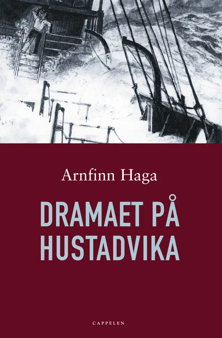 Omslag Dramaet på Hustadvika av Arnfinn Haga (Innbundet)