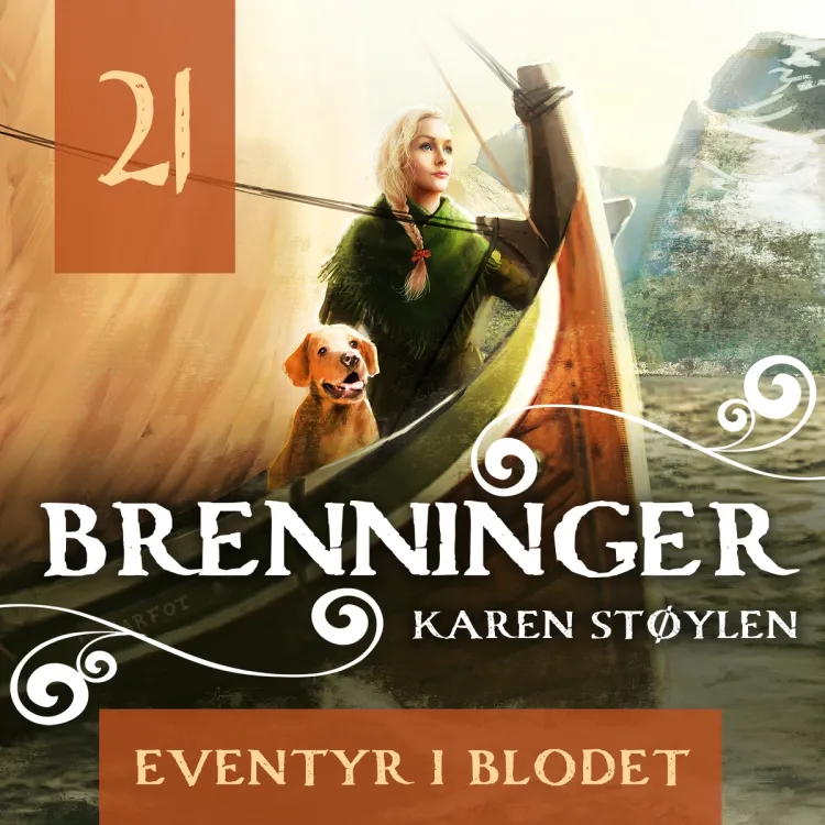 Omslag Eventyr i blodet av Karen Støylen (Lydbok)