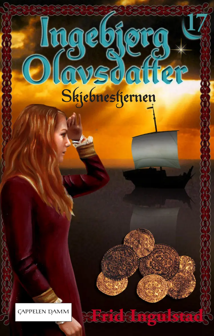 Omslag Skjebnestjernen av Frid Ingulstad (Ebok)