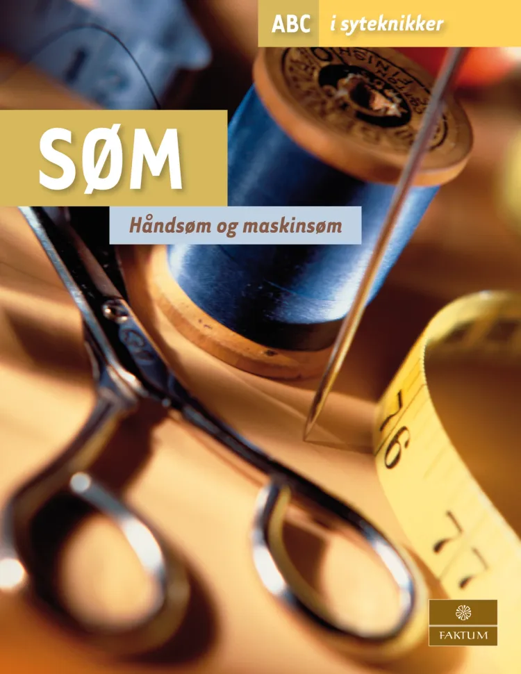 Omslag Søm.  ABC i syteknikker av Lorna Knight (Ukjent)