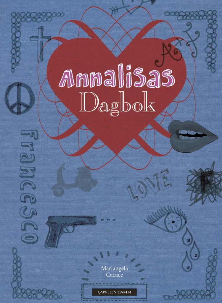 Omslag Annalisas dagbok av Mariangela Cacace (Innbundet)