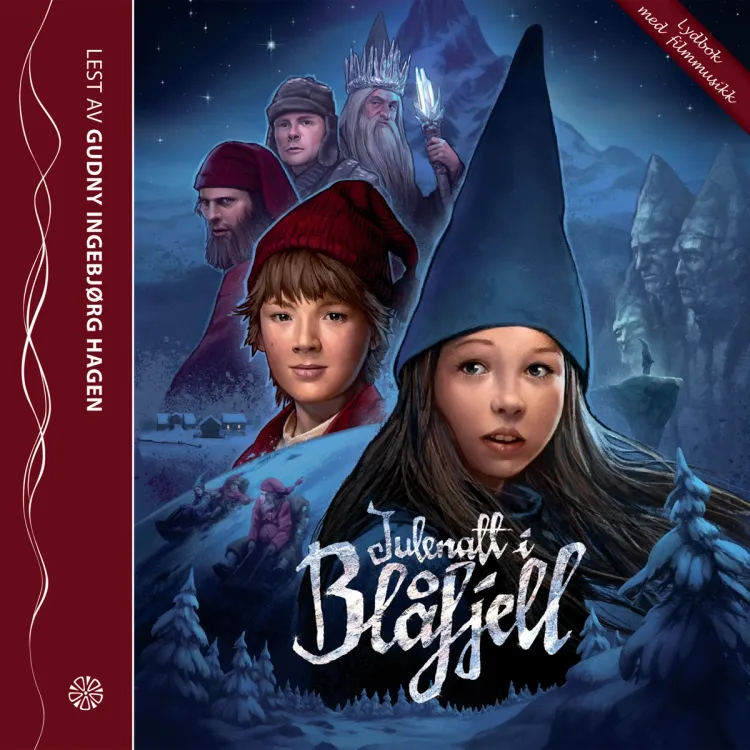 Omslag Julenatt i Blåfjell av Gudny Ingebjørg Hagen (Lydbok)