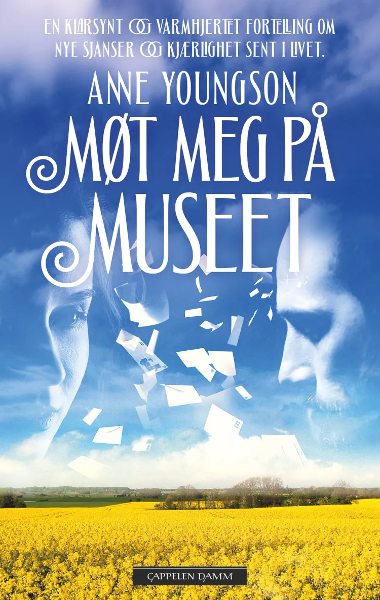 Omslag Møt meg på museet av Anne Youngson (Heftet)