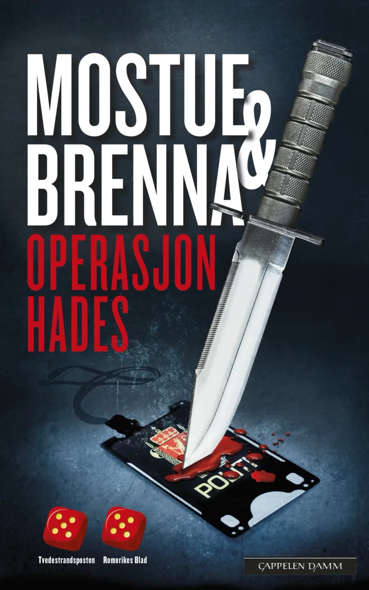 Omslag Operasjon Hades av Sigbjørn Mostue og Johnny Brenna (Heftet)