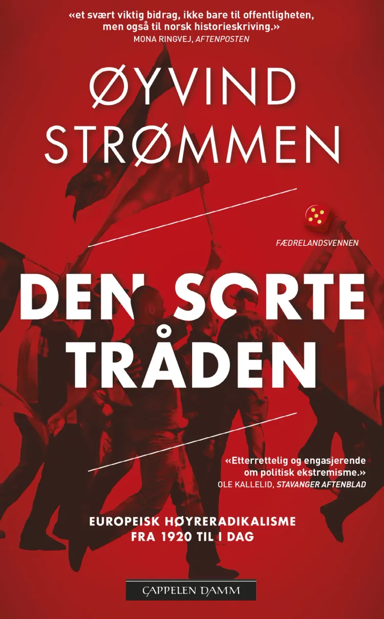 Omslag Den sorte tråden av Øyvind Strømmen (Heftet)
