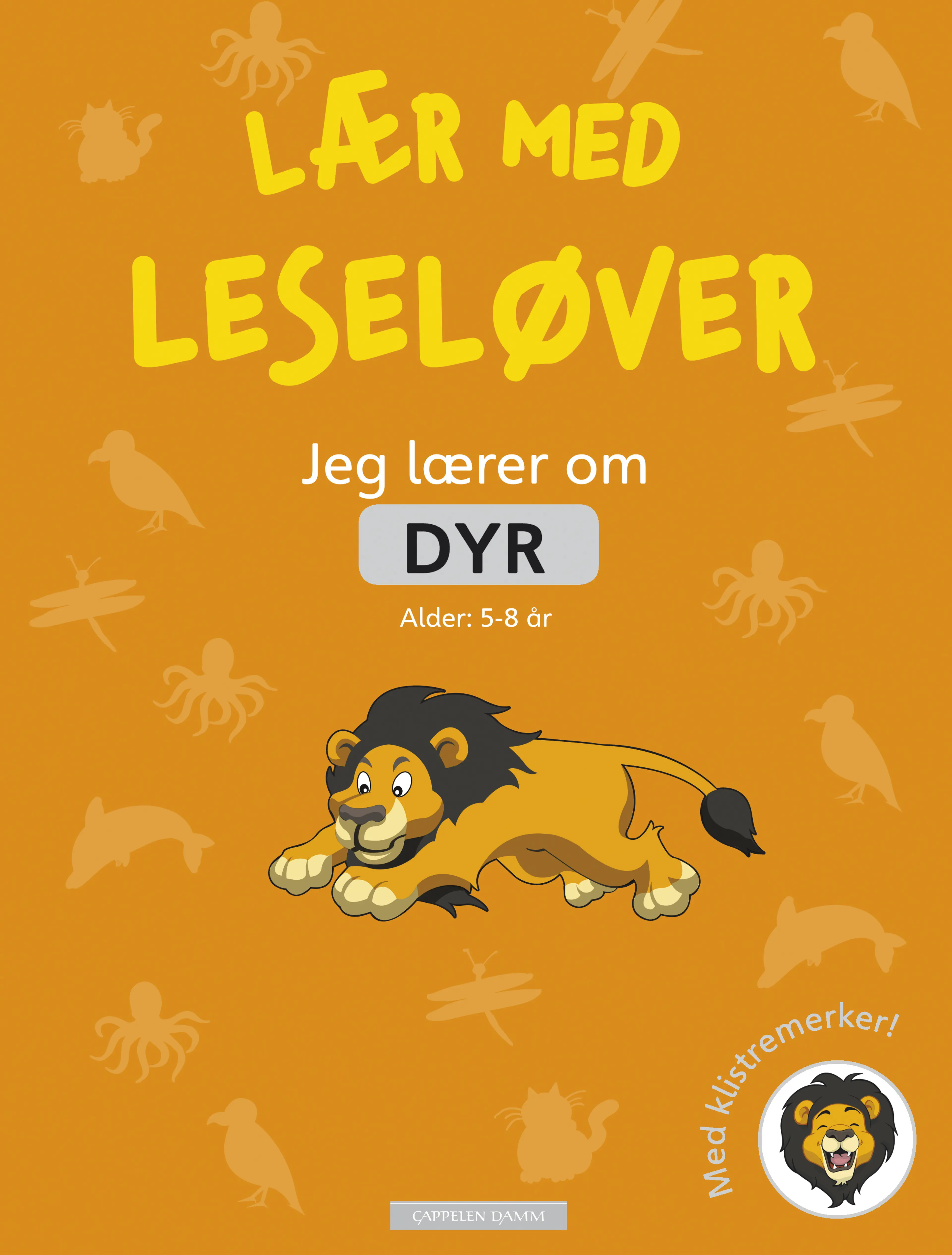 Omslag Jeg lærer om dyr (Heftet)