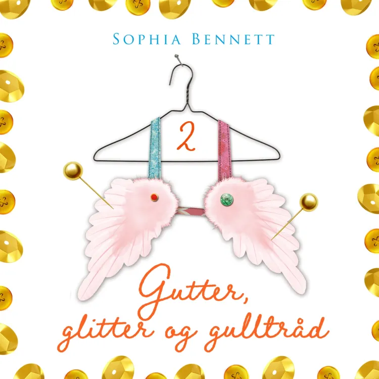 Omslag Gutter, glitter og gulltråd av Sophia Bennett (Lydbok)