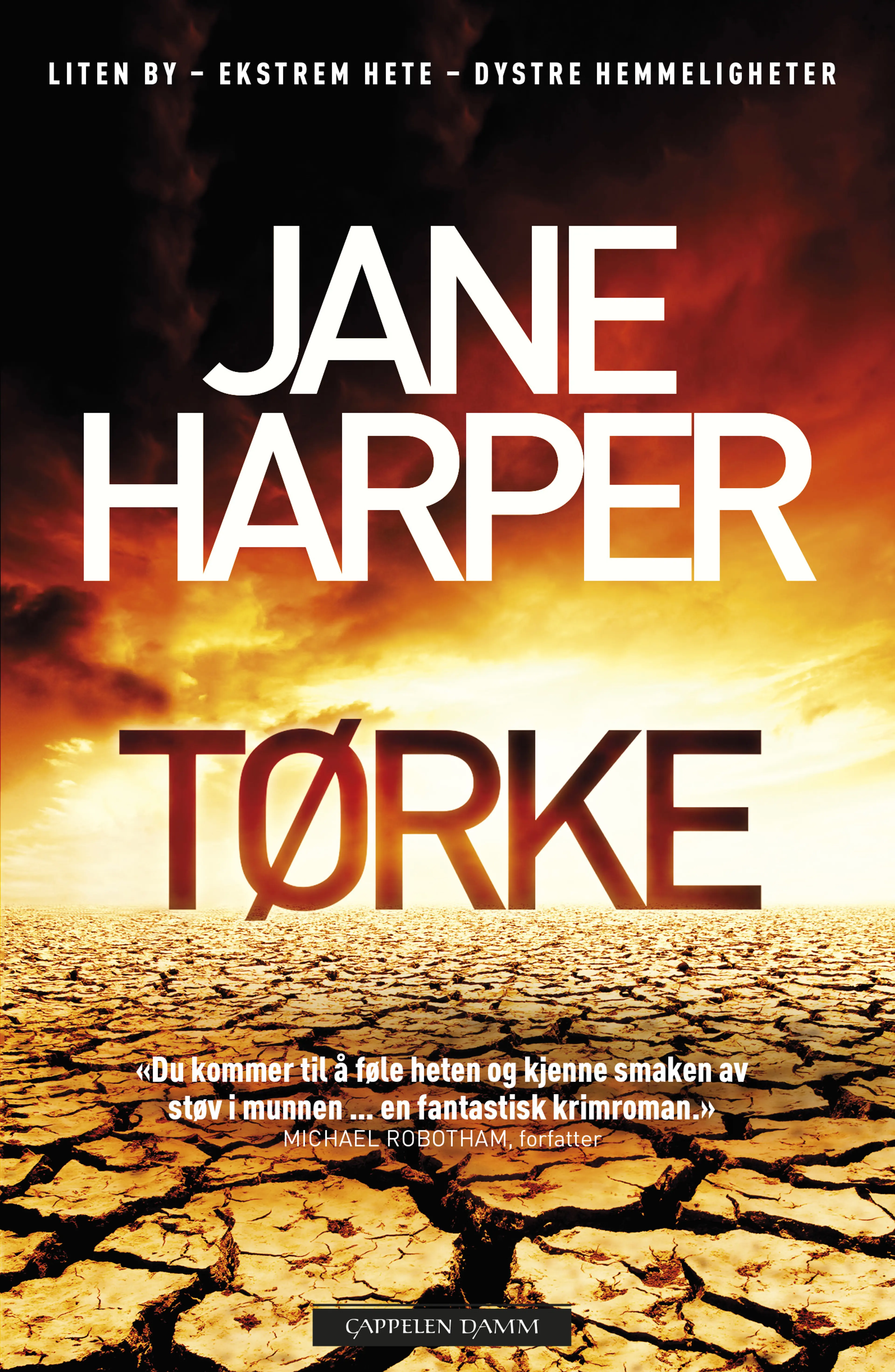 Omslag Tørke av Jane Harper (Innbundet)