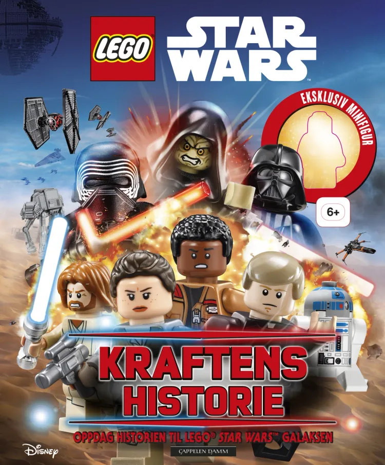 Omslag LEGO® Star Wars™ Kraftens historie av Adam Bray og Cole Horton (Innbundet)