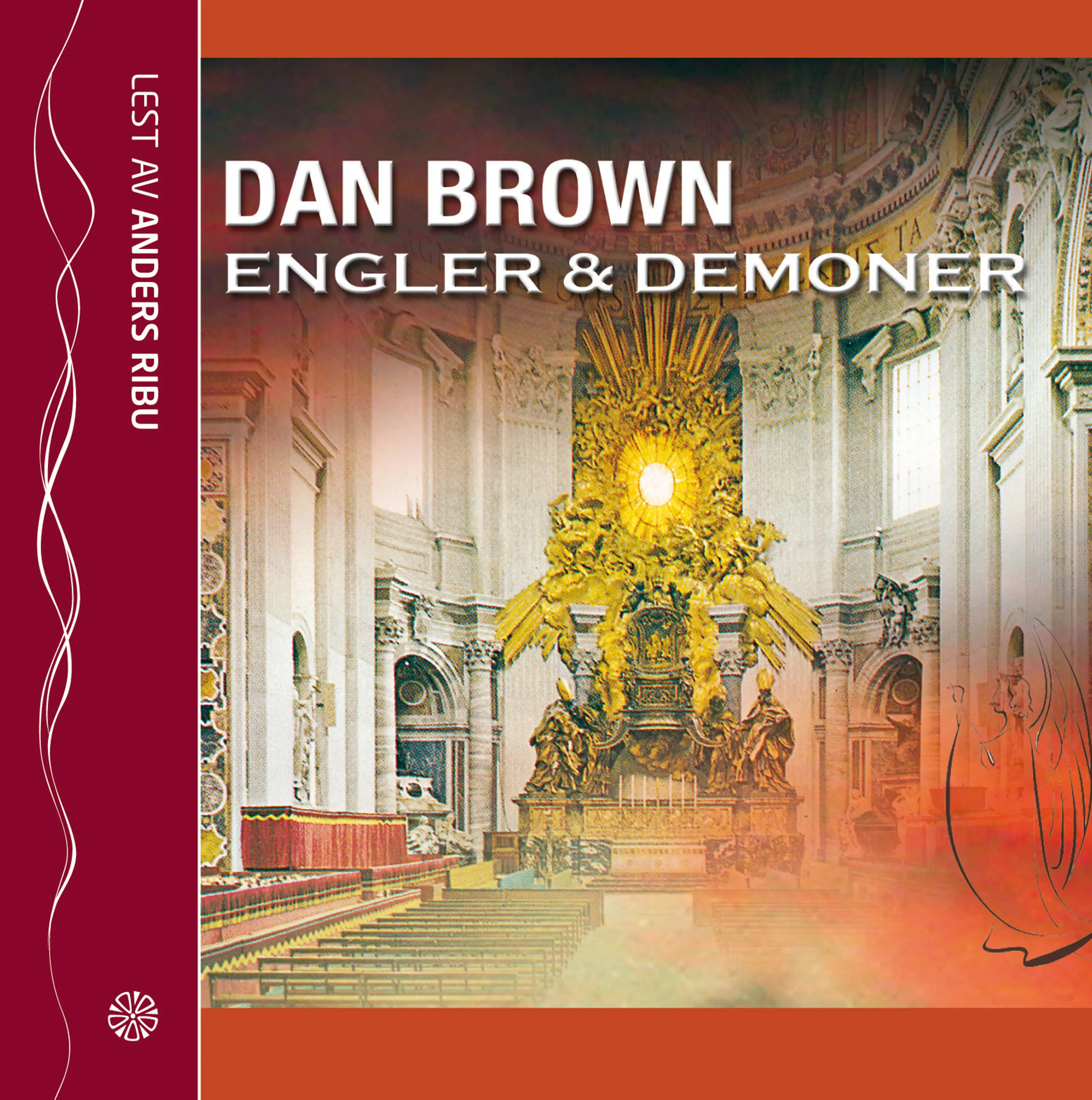 Omslag Engler og demoner av Dan Brown (CD)