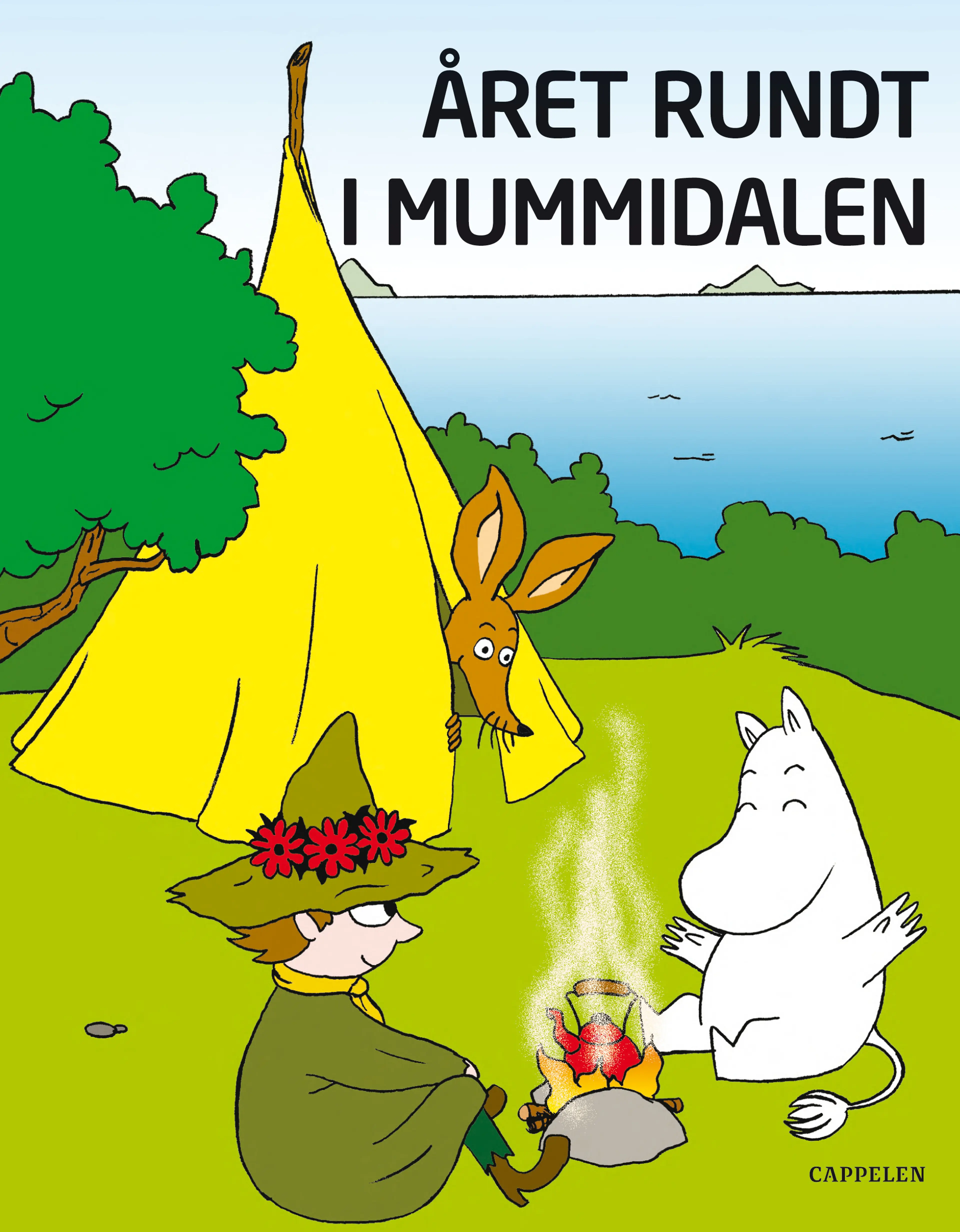 Omslag Året rundt i Mummidalen av Tove Jansson (Innbundet)