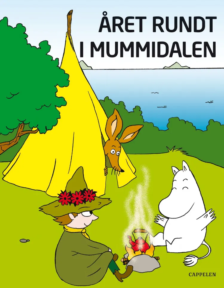 Omslag Året rundt i Mummidalen av Tove Jansson (Innbundet)
