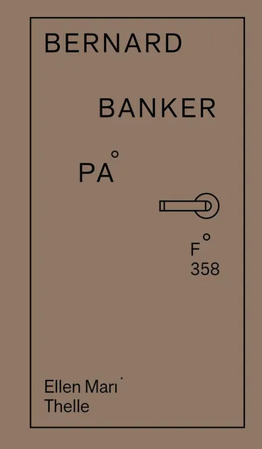 Omslag Bernard banker på av Ellen Mari Thelle (Innbundet)