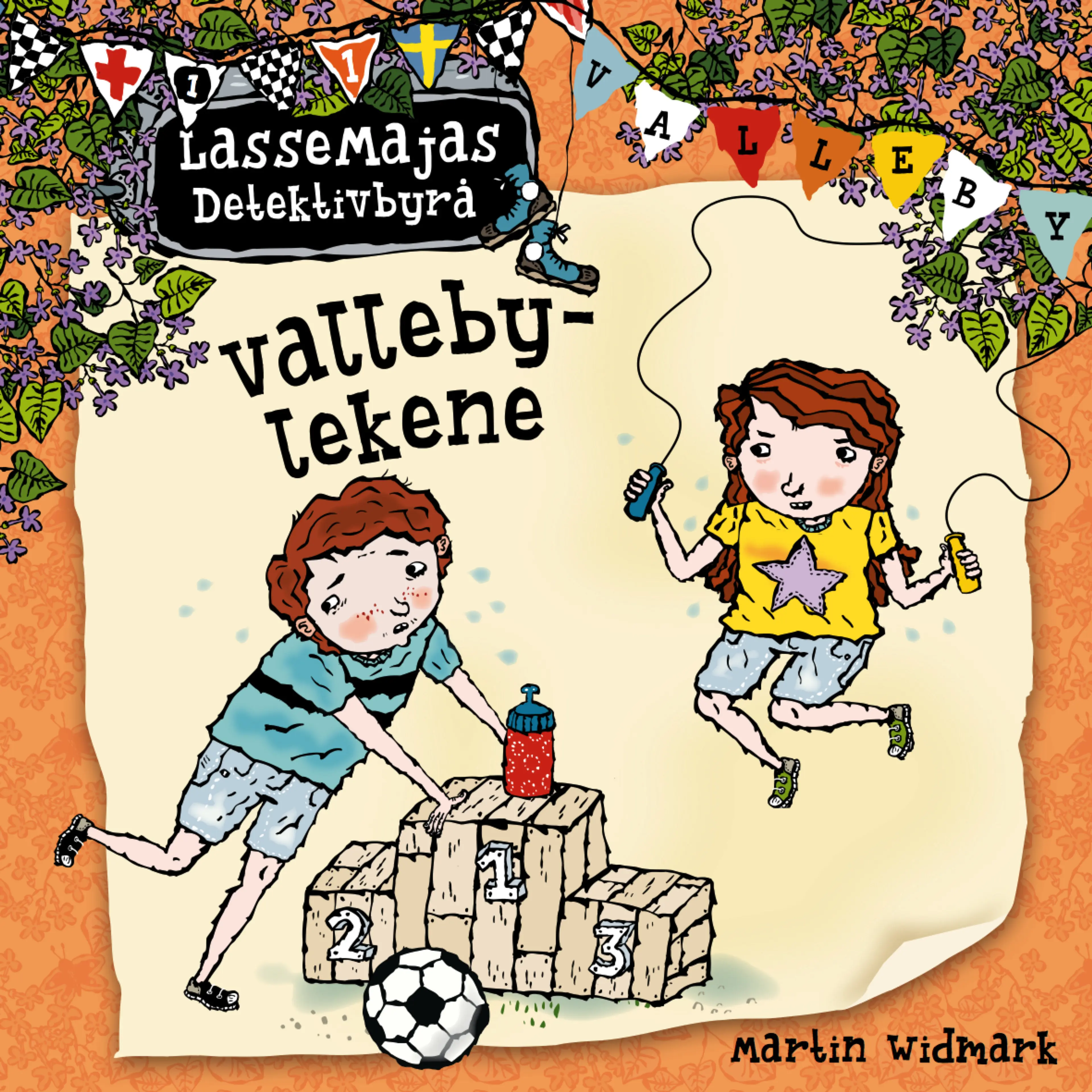 Omslag LasseMaja - Vallebylekene av Martin Widmark (Lydbok)