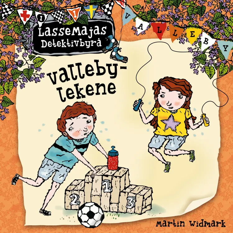 Omslag LasseMaja - Vallebylekene av Martin Widmark (Lydbok)