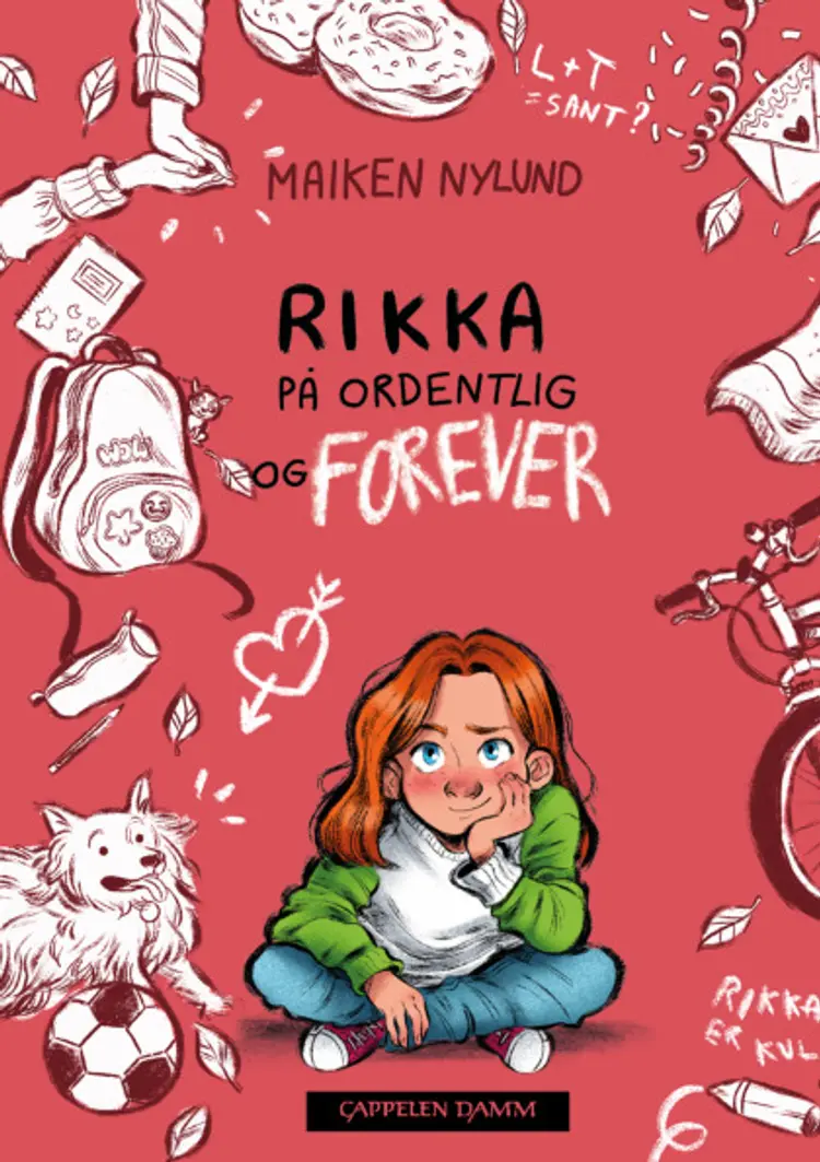 Omslag Rikka - på ordentlig og forever av Maiken Nylund (Ebok)