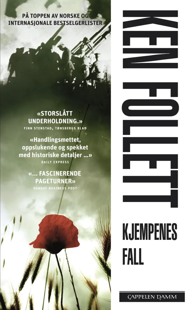 Omslag Kjempenes fall av Ken Follett (Heftet)