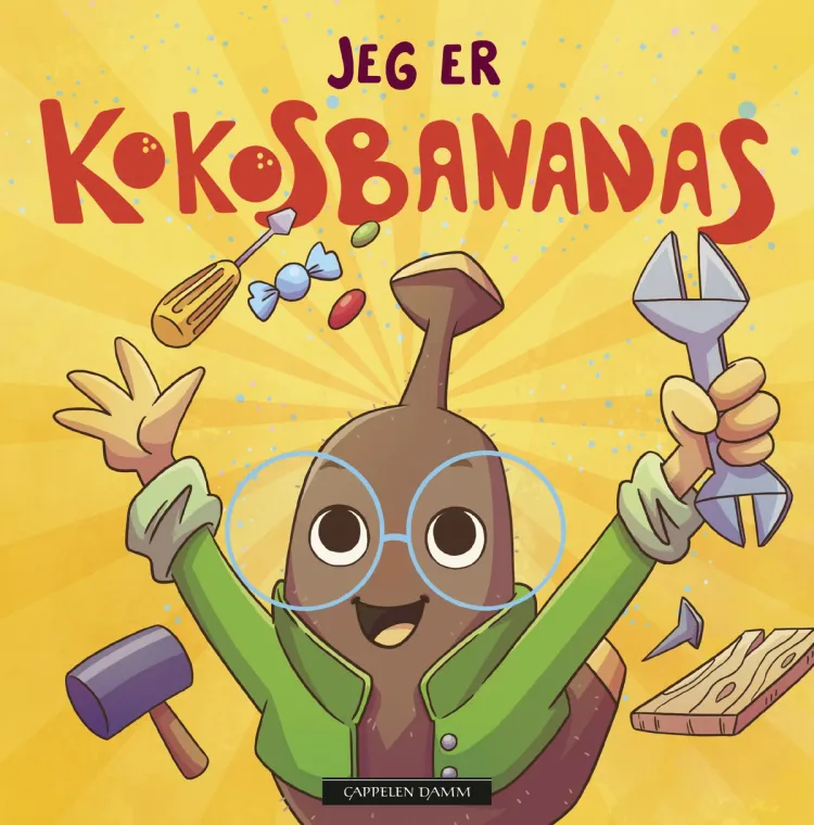 Omslag Jeg er Kokosbananas av Rolf Magne G. Andersen (Ebok)
