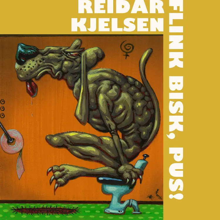 Omslag Flink bisk, pus! av Reidar Kjelsen (Lydbok)