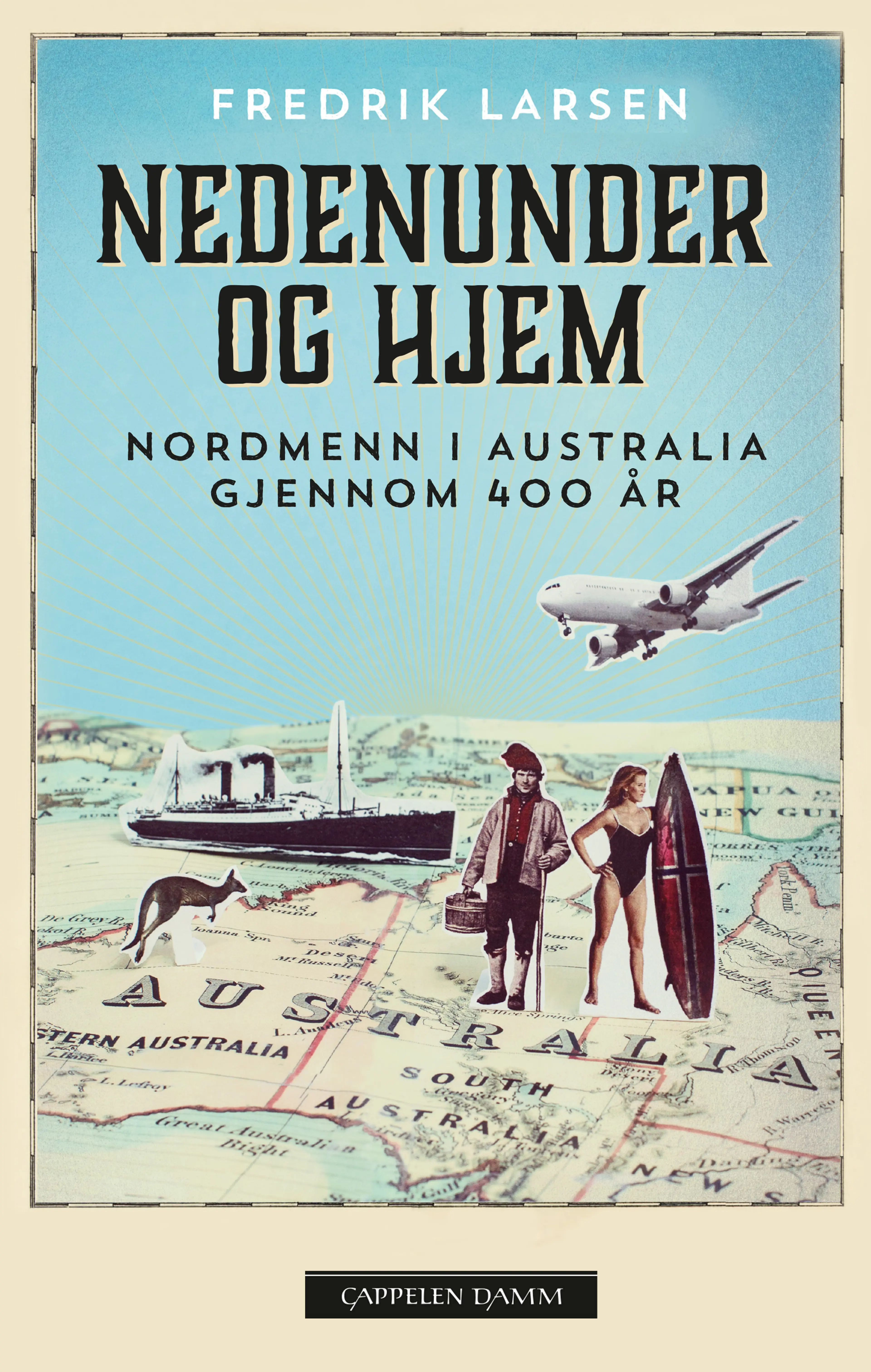 Omslag Nedenunder og hjem av Fredrik Larsen (Ebok)