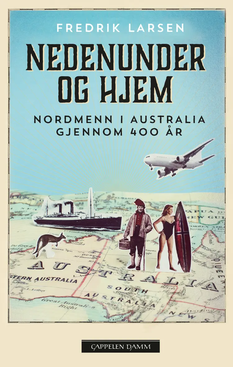 Omslag Nedenunder og hjem av Fredrik Larsen (Ebok)