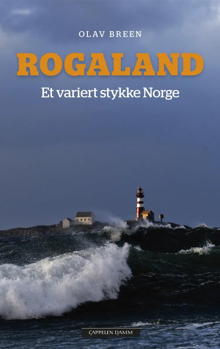 Omslag Rogaland av Olav Breen (Innbundet)