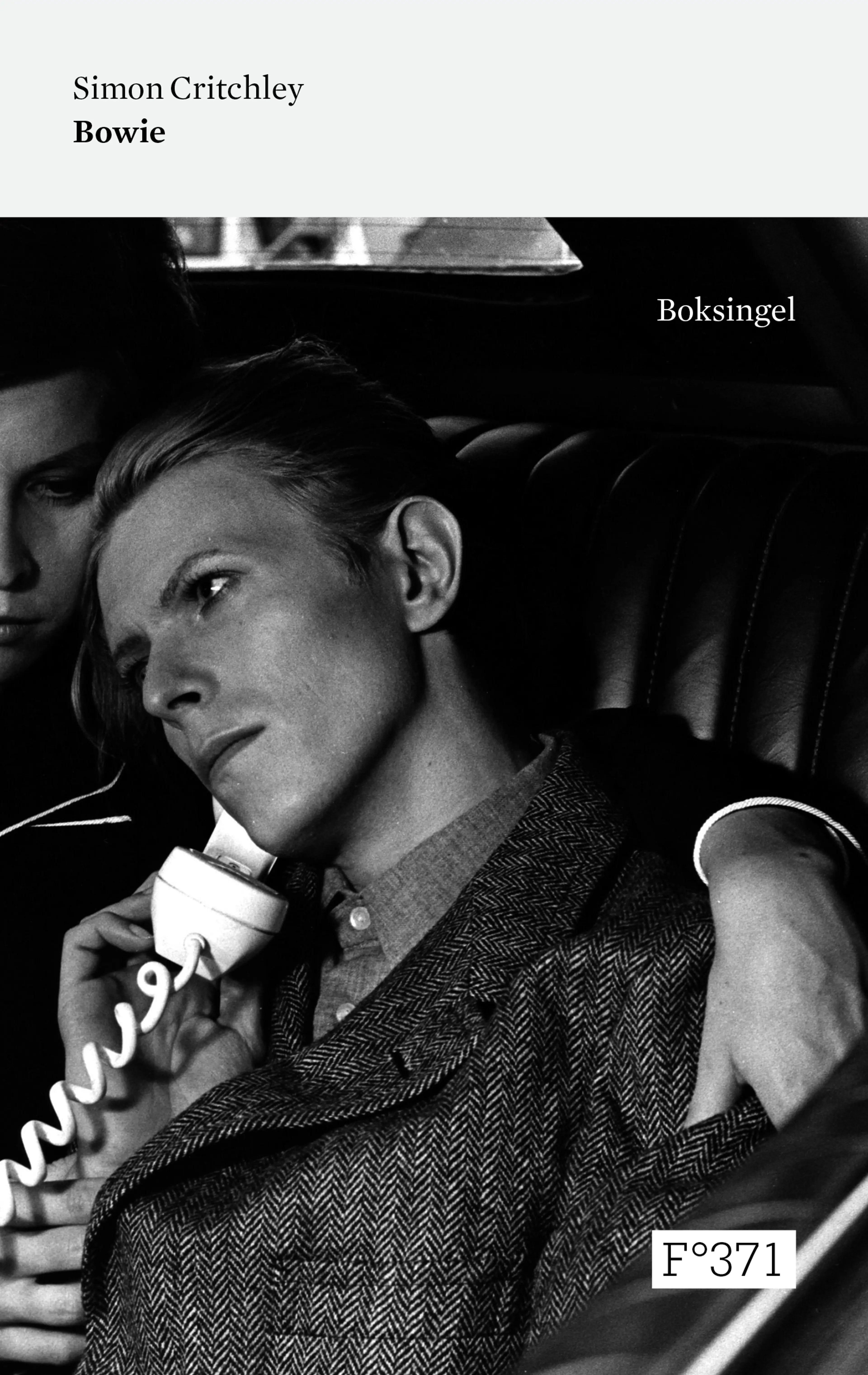 Omslag Bowie av Simon Critchley (Heftet)