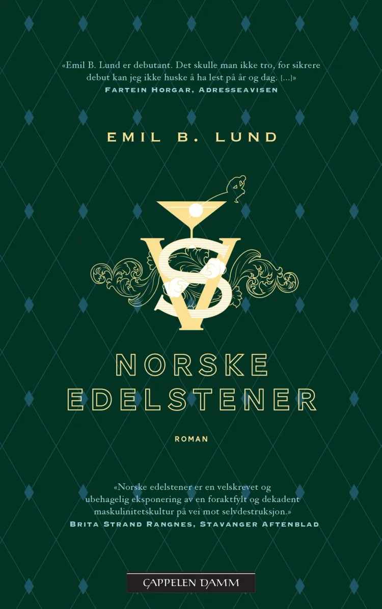 Omslag Norske edelstener av Lund, Emil B. (Heftet)