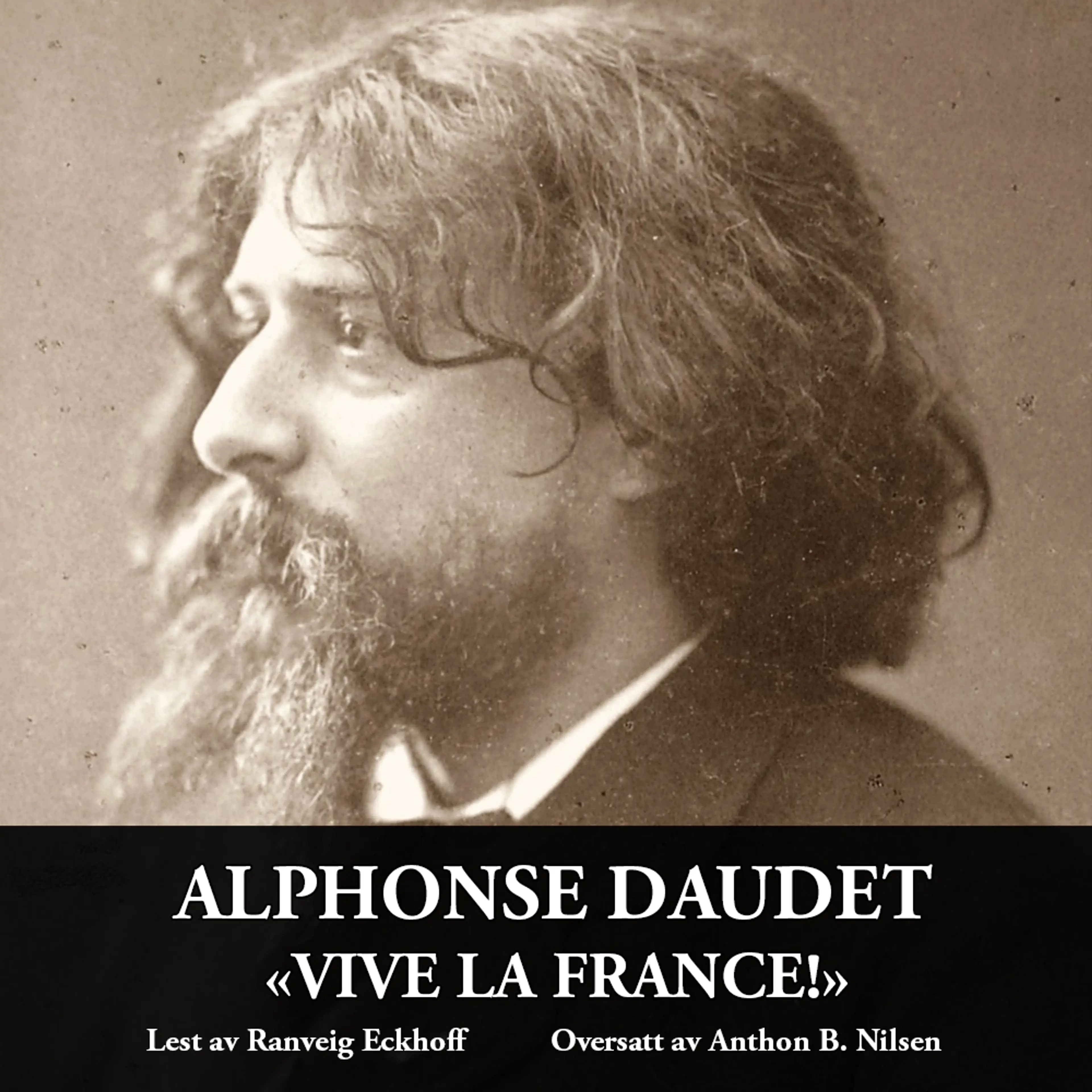 Omslag Vive la France! av Alphonse Daudet (Lydbok)