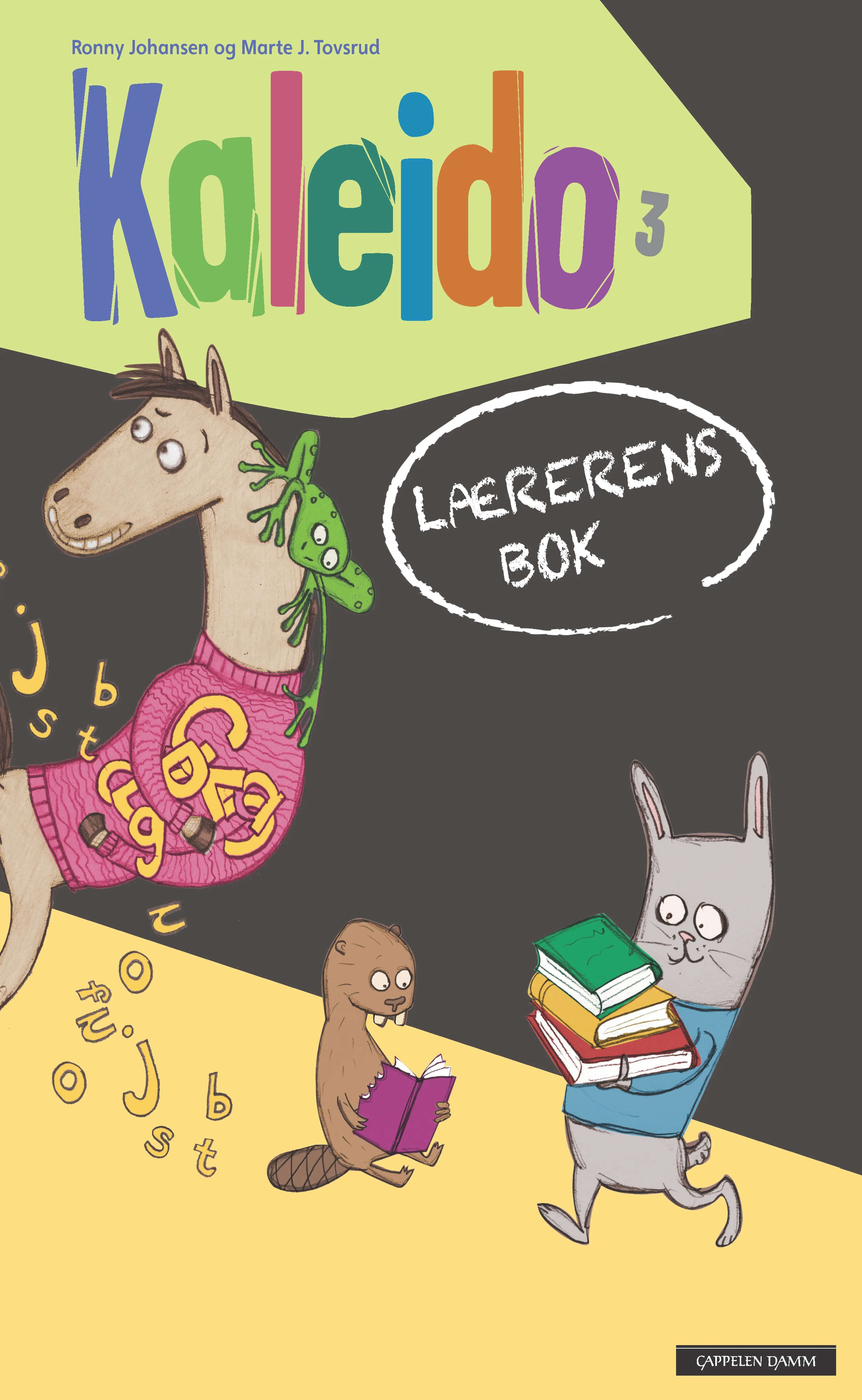 Omslag Kaleido 3 Lærerens bok av Ronny Johansen og Marte Jørgensen Tovsrud (Ukjent)