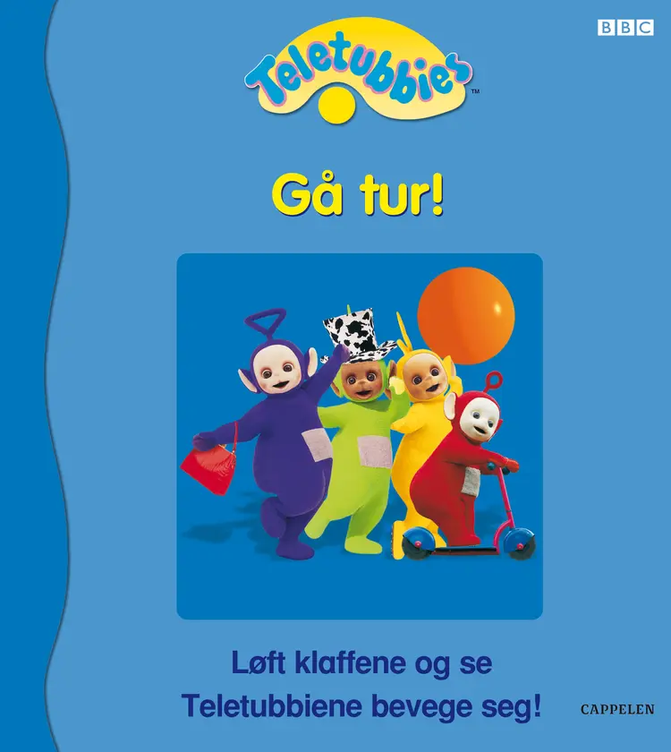 Omslag Teletubbies - Gå tur! av Andrew Davenport (Innbundet)
