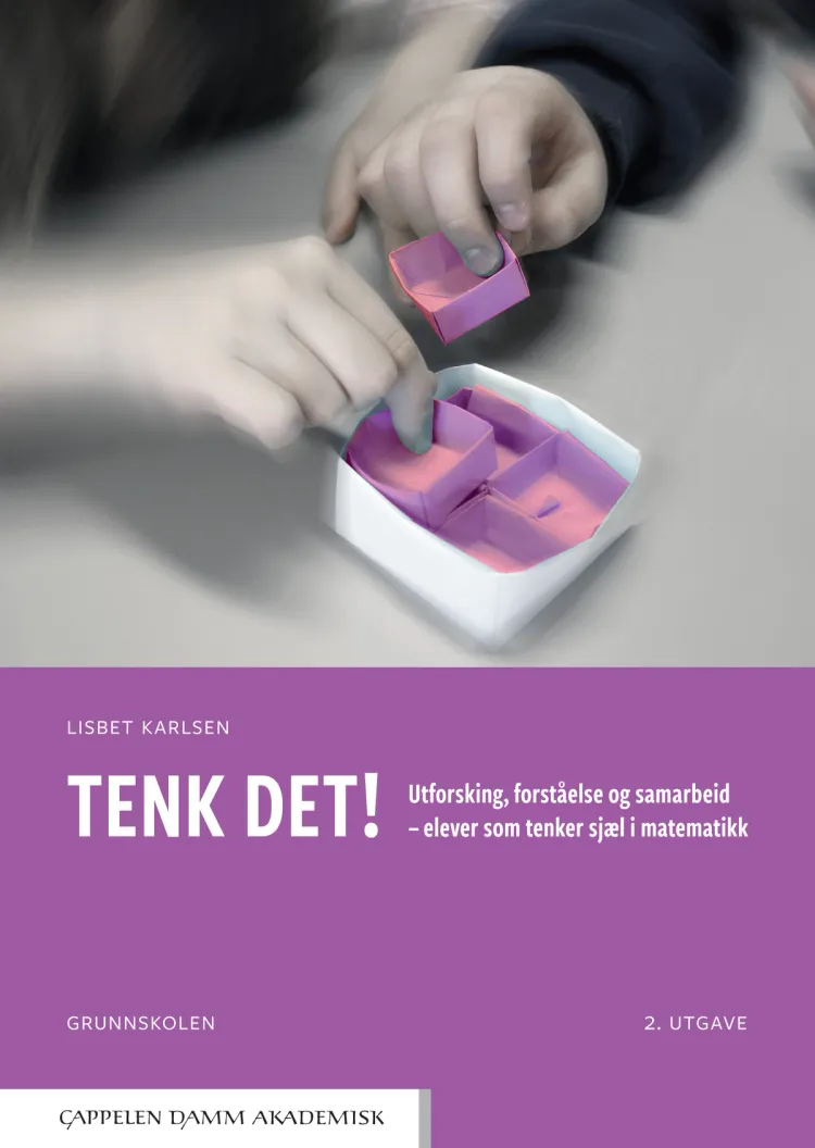 Omslag Tenk det! av Lisbet Karlsen (Heftet)