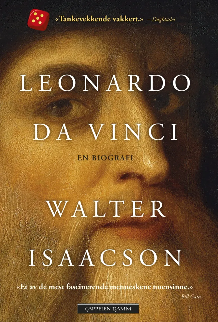 Omslag Leonardo da Vinci av Walter Isaacson (Innbundet)