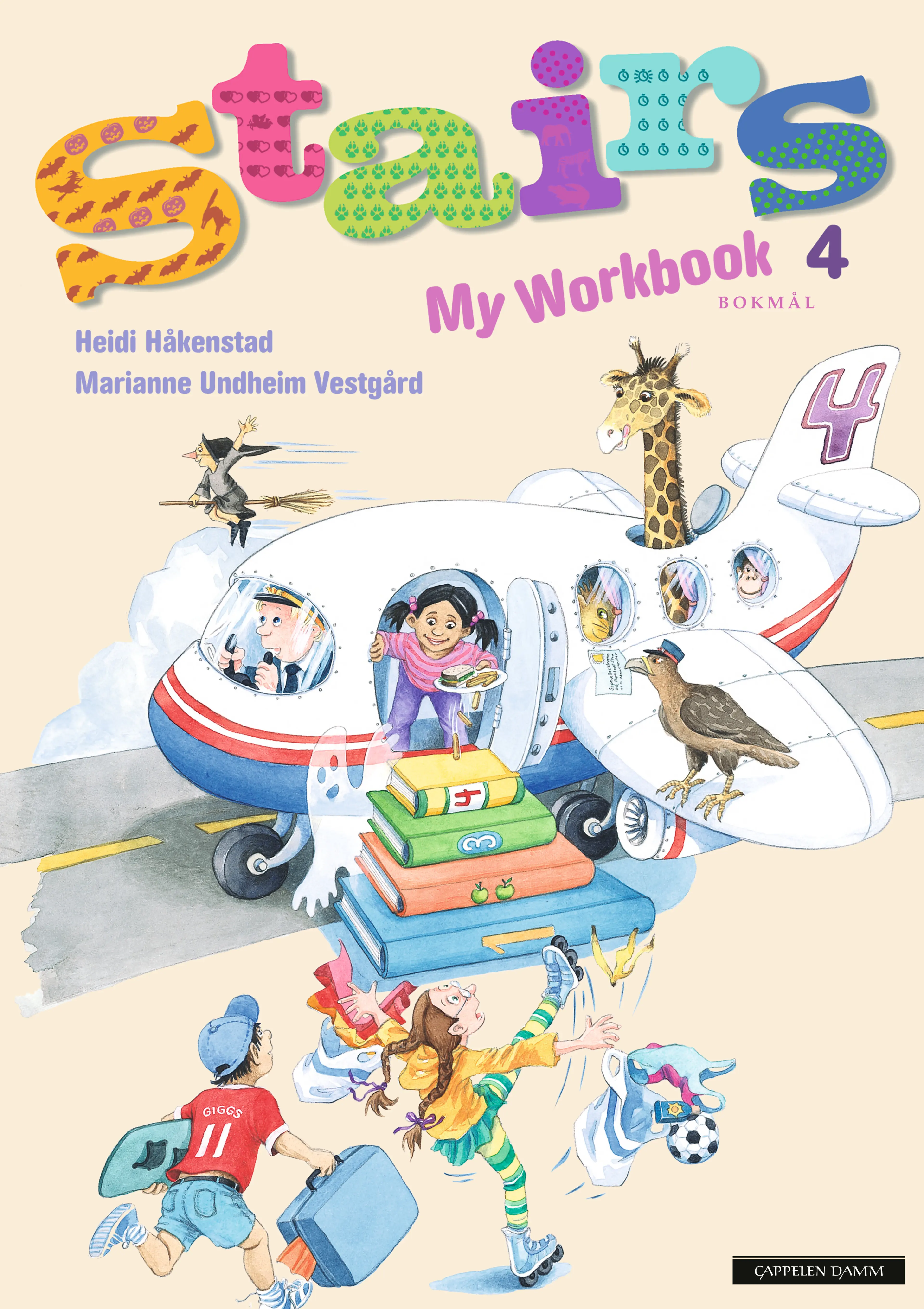 Omslag Stairs 4 My Workbook av Heidi Håkenstad og Marianne Undheim Vestgård (Heftet)