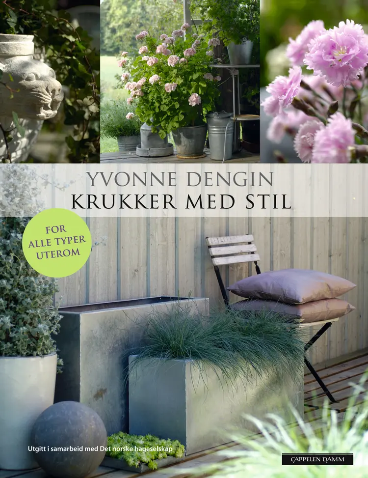 Omslag Krukker med stil av Yvonne Dengin (Innbundet)