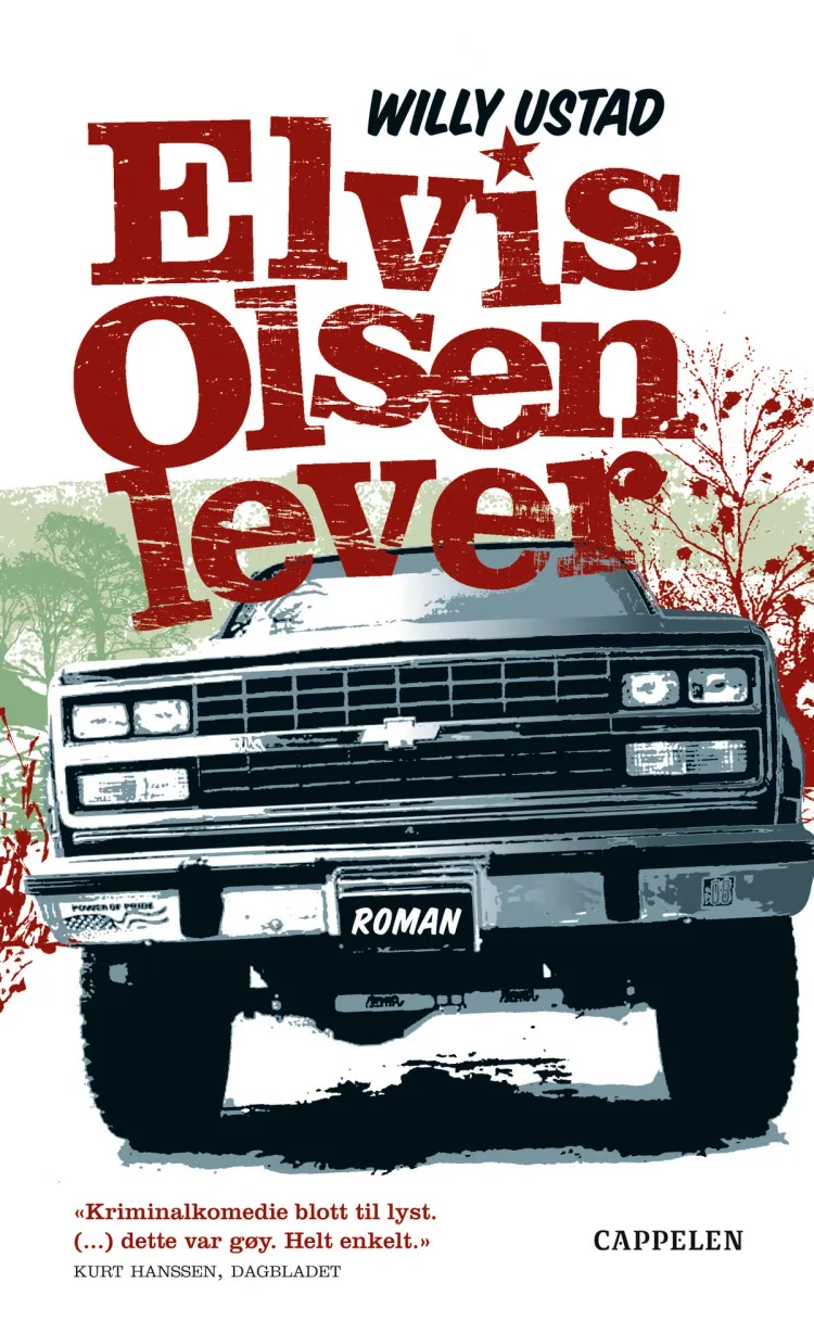 Omslag Elvis Olsen lever av Willy Ustad (Heftet)