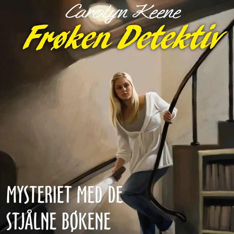 Omslag Frøken Detektiv: Mysteriet med de stjålne bøkene av Carolyn Keene (Lydbok)
