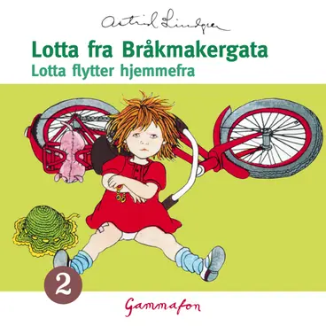 Omslag Lotta flytter hjemmefra av Astrid Lindgren (Lydbok)
