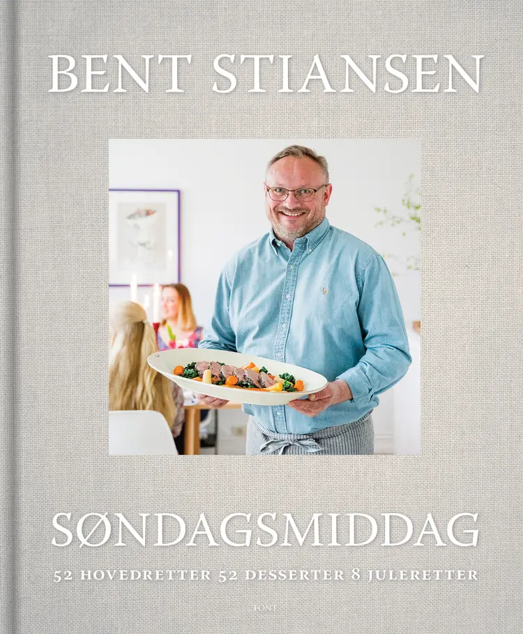 Omslag Søndagsmiddag av Bent Stiansen (Innbundet)