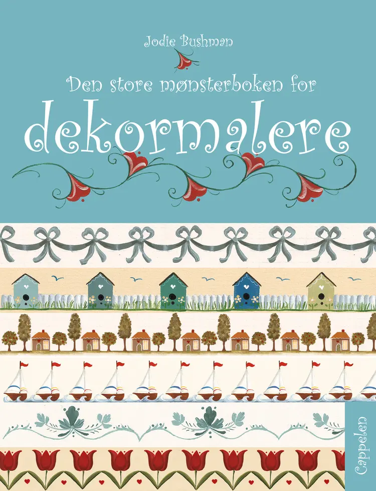 Omslag Den store mønsterboken for dekormalere av Jodie Bushman (Innbundet)
