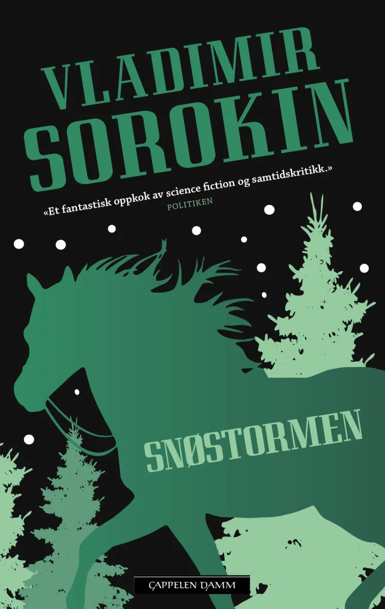 Omslag Snøstormen av Vladimir Sorokin (Heftet)