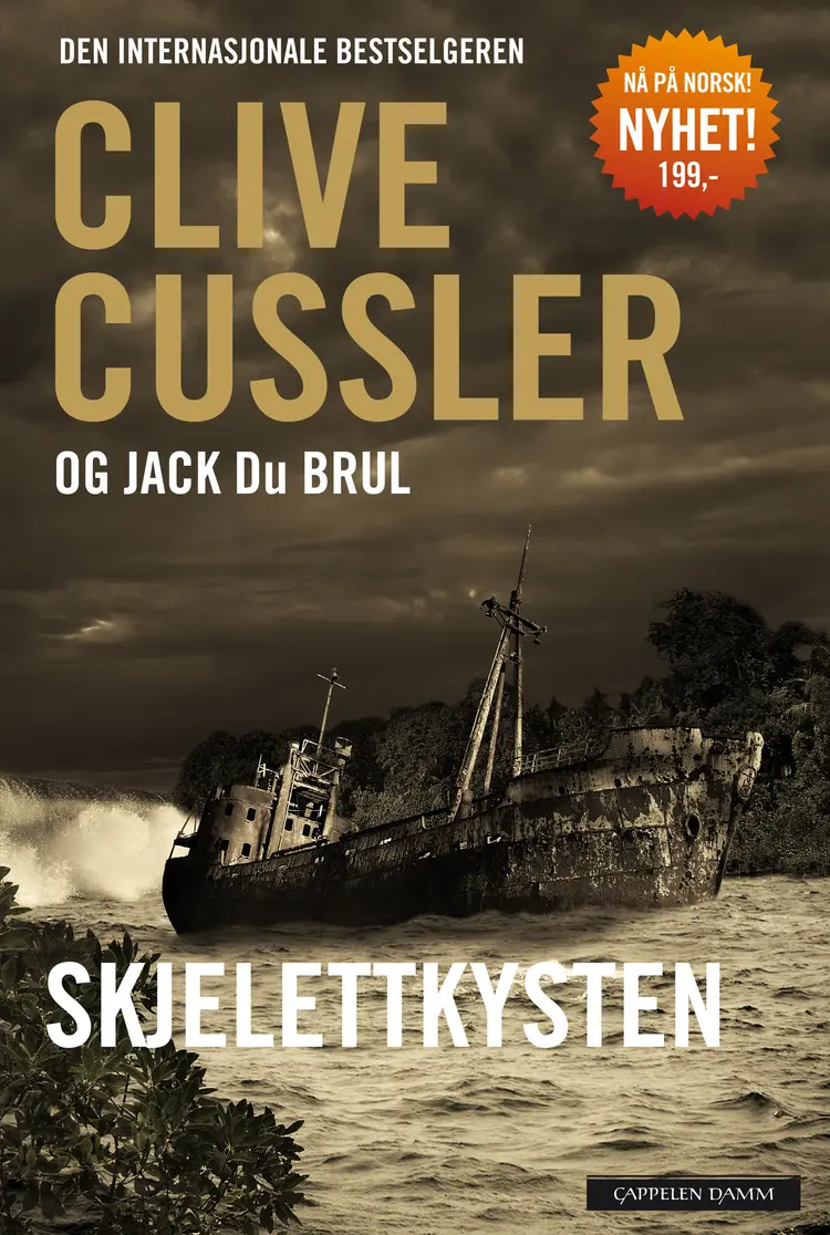 Omslag Skjelettkysten av Clive Cussler (Heftet)